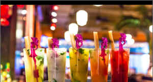 Refreshing drinks served at Havana Central