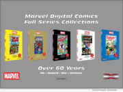 FILMCARD USA Releases Five MARVEL Digital Comics Full Series Archive Collections