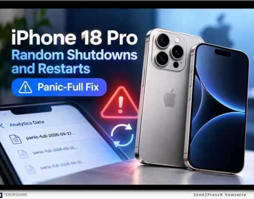 Tenorshare Guide and Panic-Full Fix for iPhone 18 Pro Random Restarts