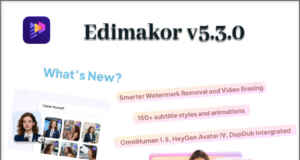 Updated HitPaw Edimakor V5.3.0 Adds Smarter Watermark Removal, Video Translation, AI Avatar and LUT Filters